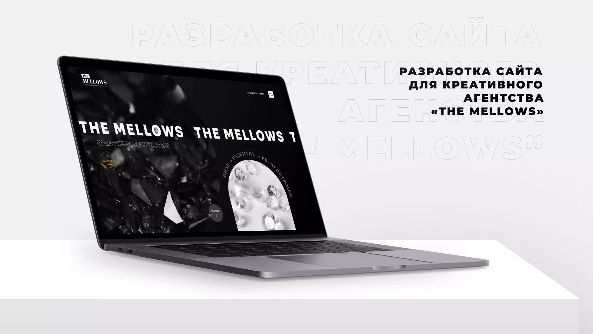 Разработка сайта креативного агентства «The Mellows» в Ессентуках