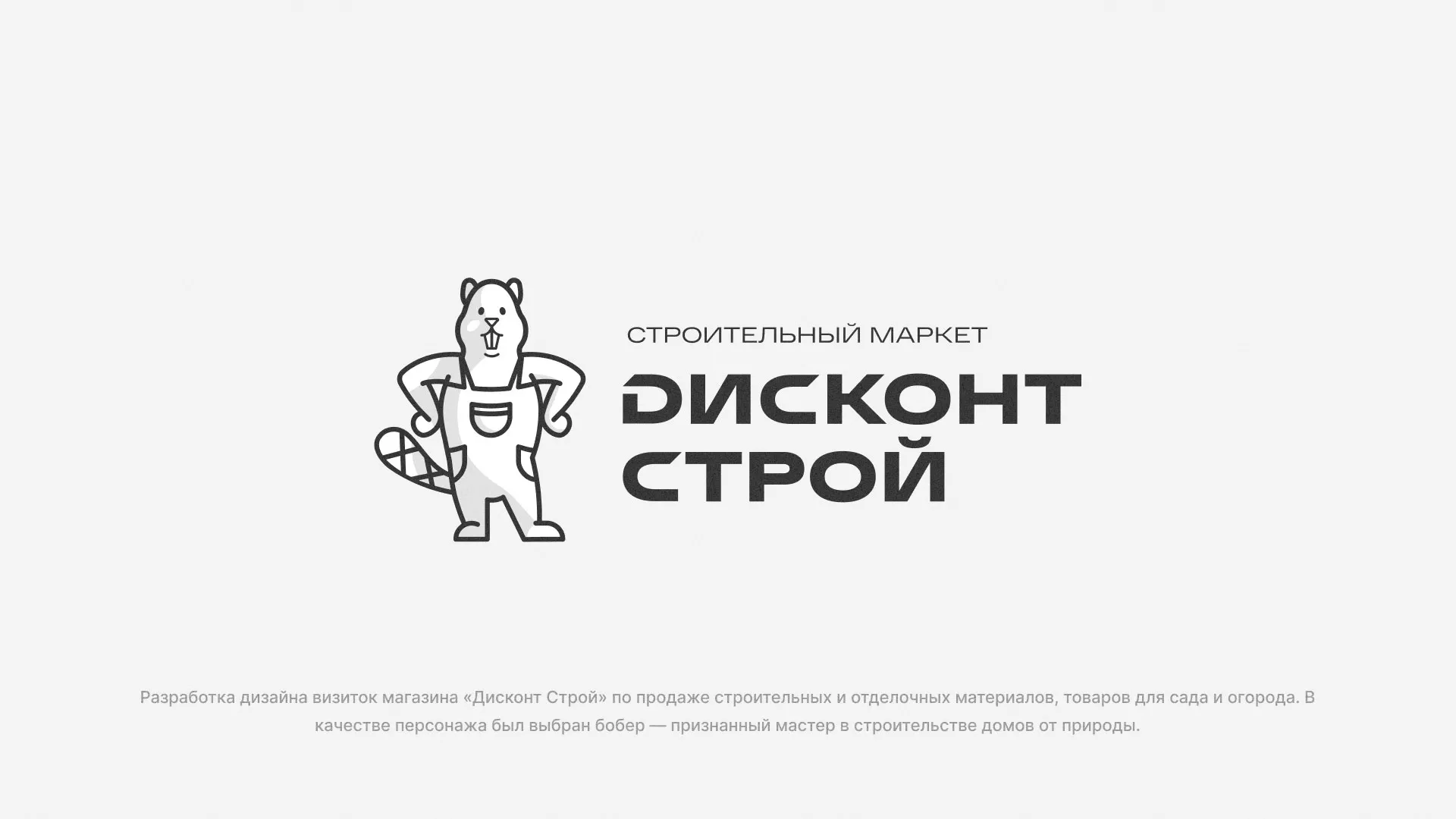 Разработка дизайна визиток магазина «Дисконт Строй» в Ессентуках