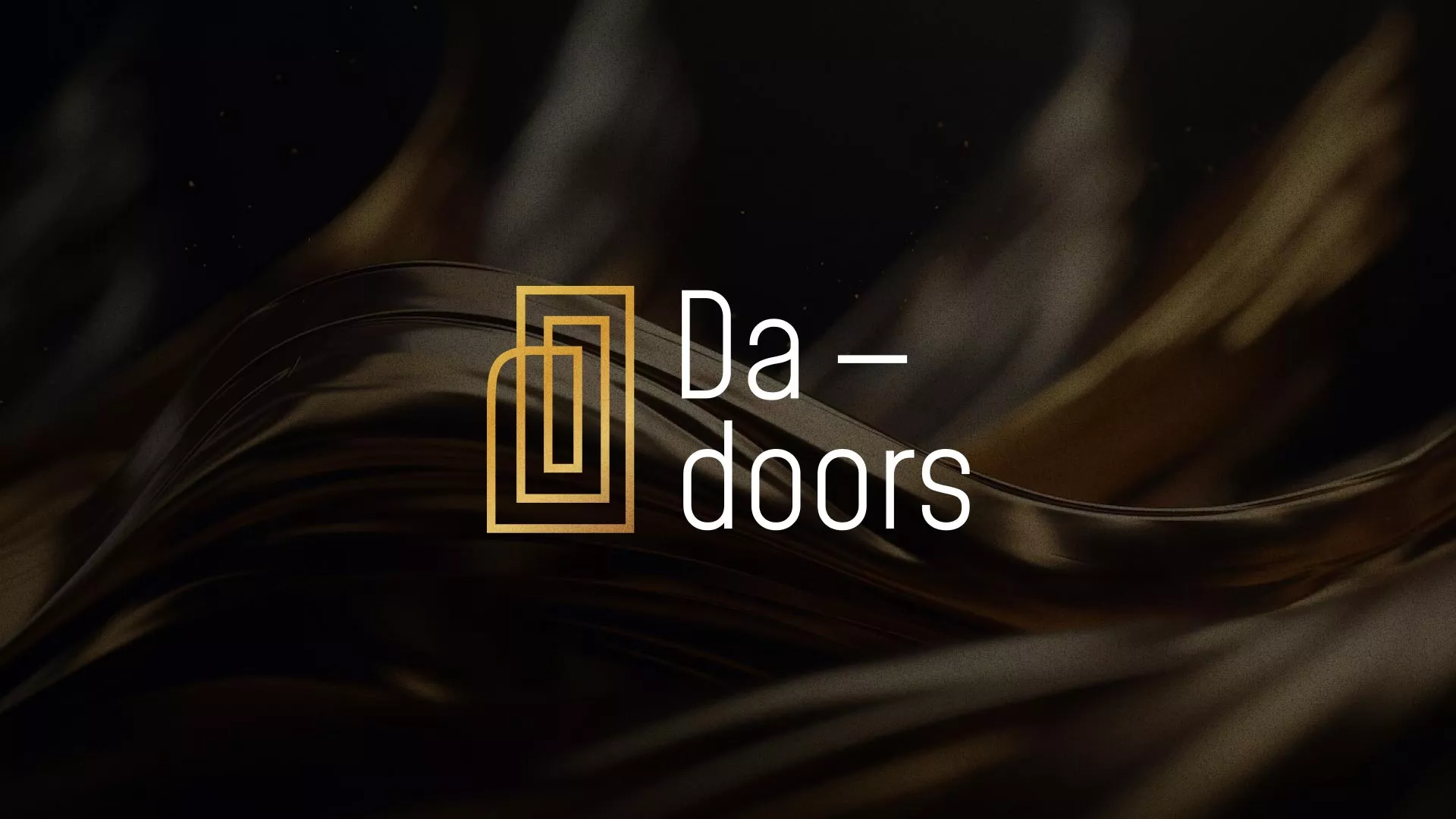 Разработка логотипа для компании «DA-DOORS» в Ессентуках